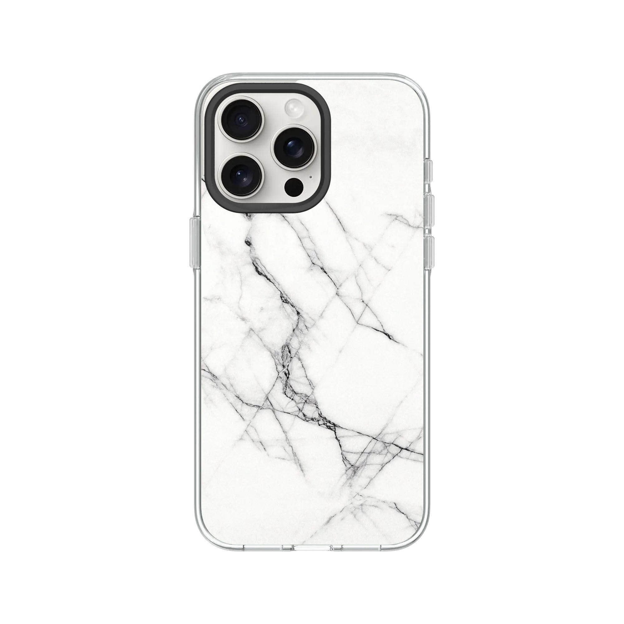 Coque Clear pour iPhone 15 Pro Max RhinoShield Magsafe Roma Marble