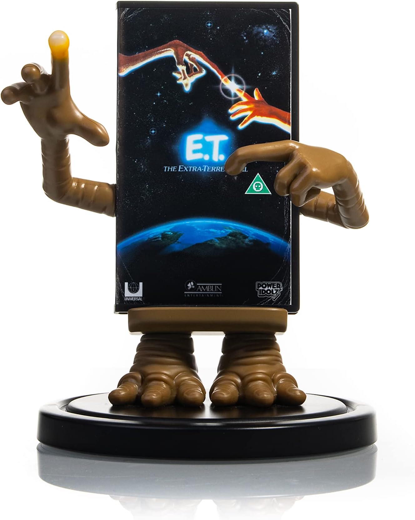 by Numskull E.T. VHS Wireless Charger Phone Holder - Compatible With Qi-Enabled Devices, Fast Qi - Official ET Merchandise