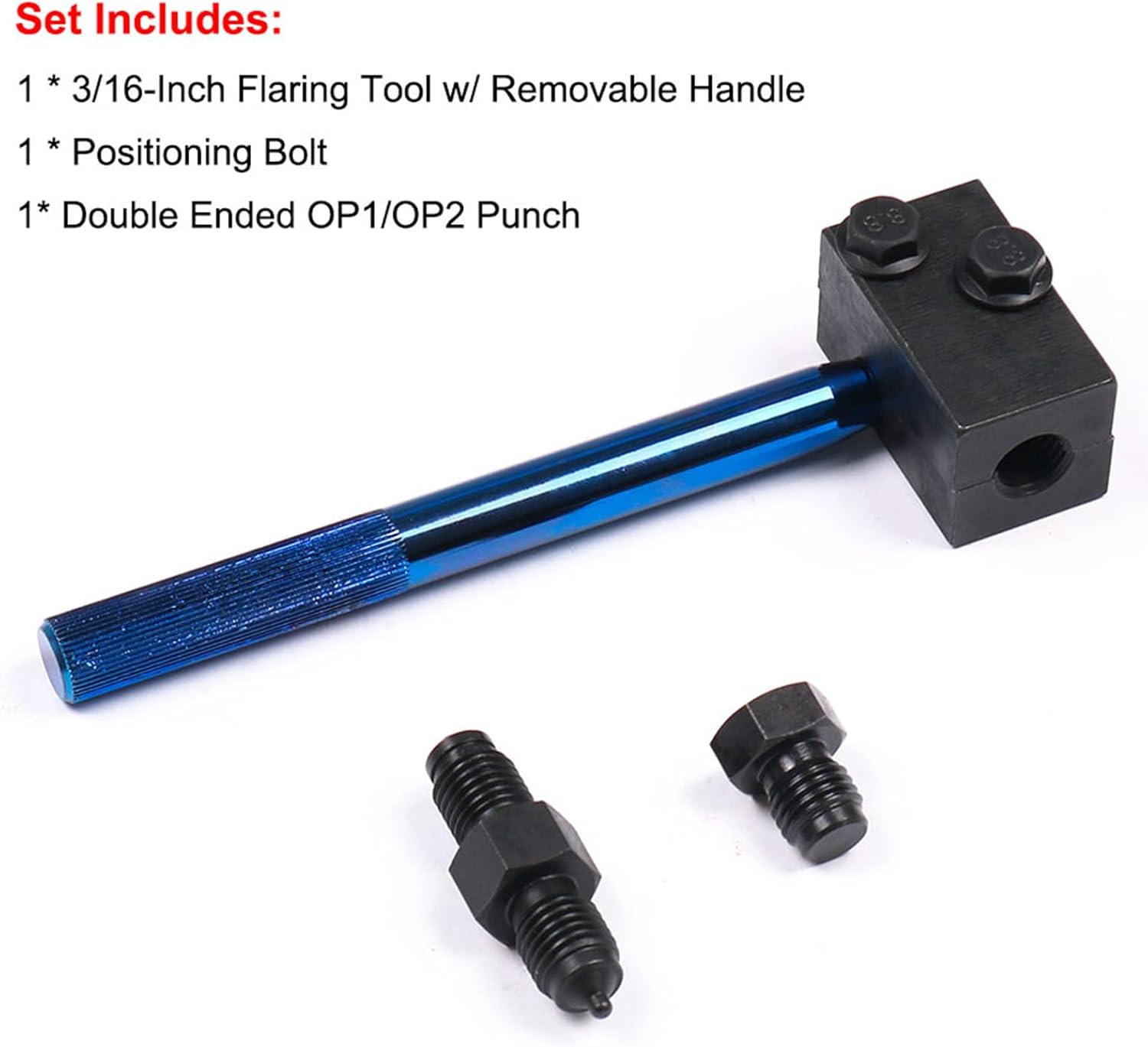 3/16 ダブルフレアリングツール ラインカット フレアリング取り外し可能なハンドルツール 自動車修理用 ブレーキパイプ ダブルセッ 【フレア 加工】ダブルフレアツールの使い方解説【ブレーキパイプ自作】