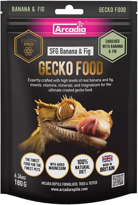 Arcadia Sticky Foot Gold Banana and Fig-180 Gram Pouch