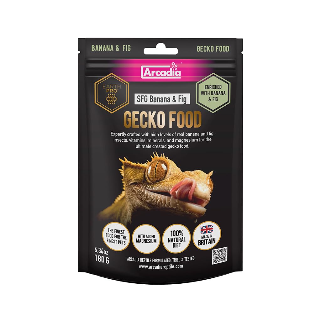 Arcadia Sticky Foot Gold Banana and Fig-180 Gram Pouch