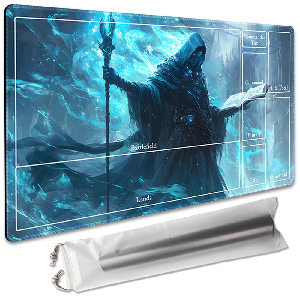Board Game 14x24in MTG Playmat Compatible for OCG CCG RPG TCG Playmats (Zone-Call of Death) โ image 1