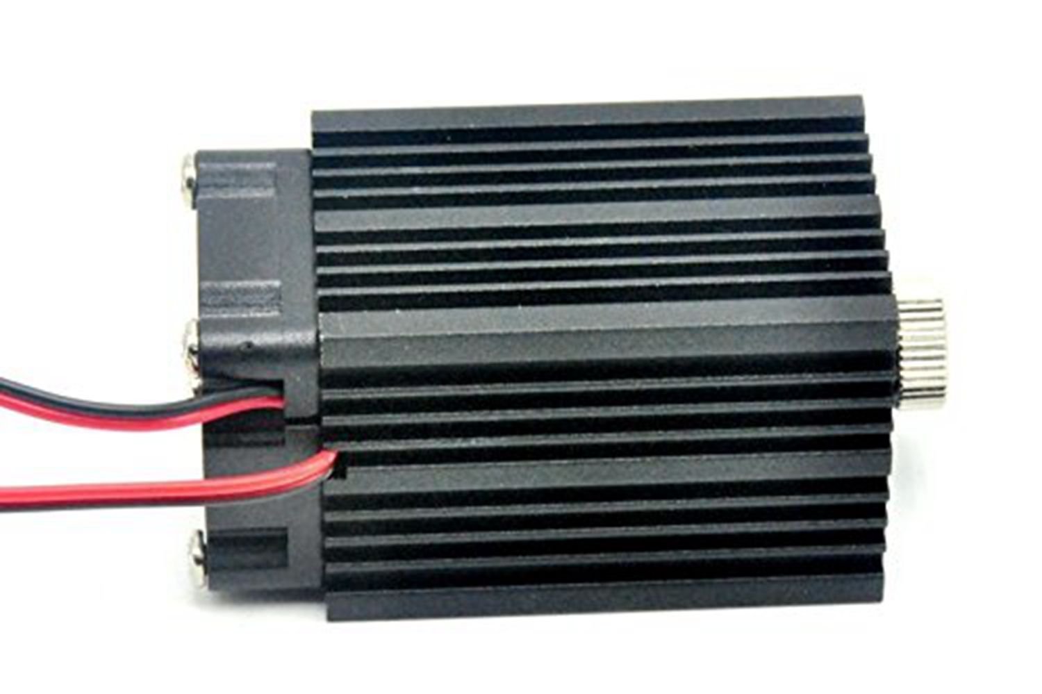 12V Industrie/Labor Laser 450nm 1000mW 1W blaues Diodenlaser-Punkt-Modul mit TTL & Adapter & Langzeitarbeit