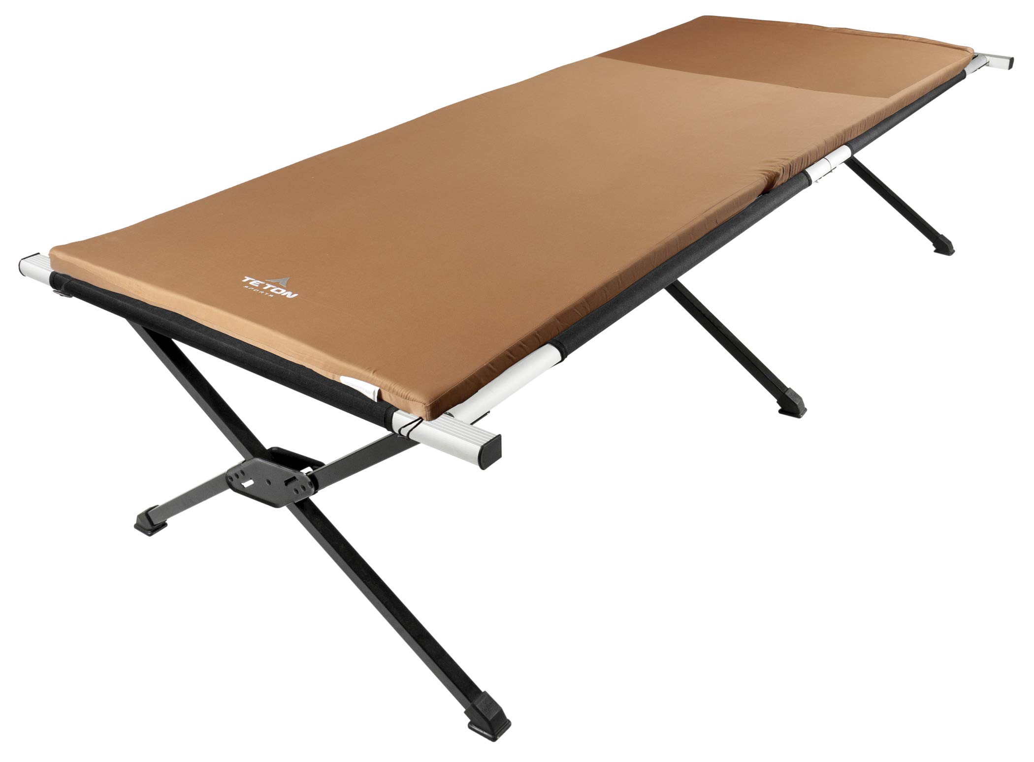 TETON Sports Universal Camp Pad; Sleeping Pad for Car Camping , Brown, Universal/80" x 30" x 2"