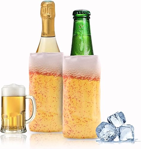 Ice Wine Bag, Wine Chiller, Wine Cooler Refrigerator, Wine Fridge, Wine Bottle Chiller Cooler for Red White Champagne or Sparkling. Gel Cooling disponible en Yaxa El Salvador