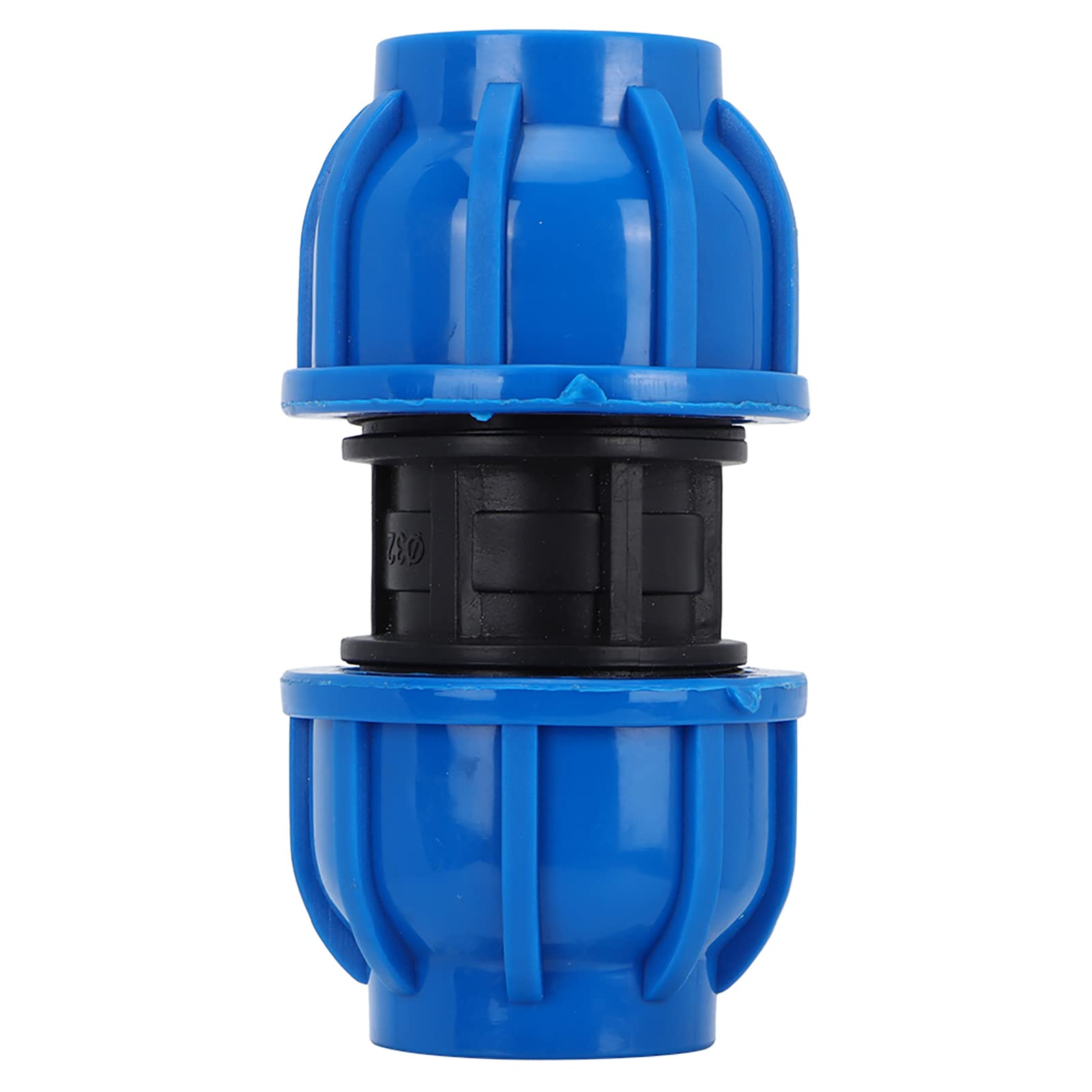 Marhynchus Straight Connector, 32mm to 32mm Water Pipe Straight Connector Fitting Accessories, 4Pcs PE Plastic Water Pipe Adapter for PPR, PE, PVC, Fittings
