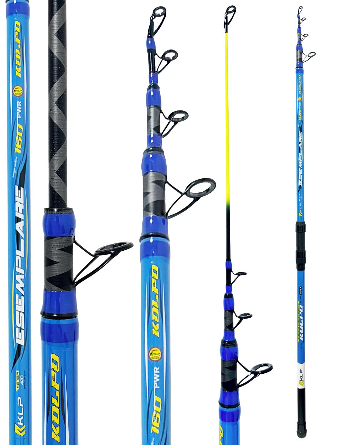 Kolpo surfcasting canna da pesca telescopica 4.2 mt 160 gr, orate, spigole, mare, spiaggia, porto, scogliere, moli