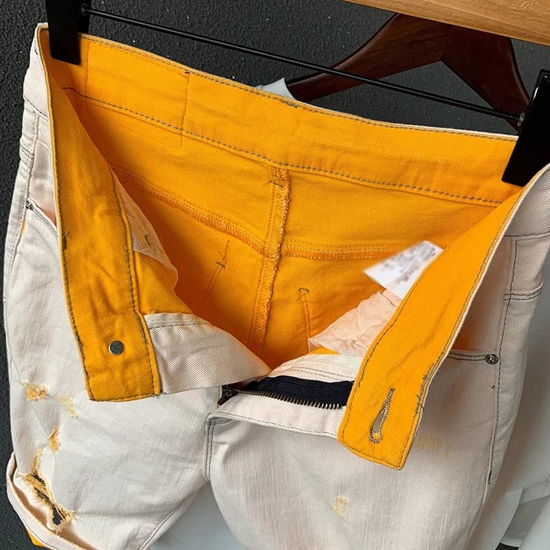 Shorts de jean étirement masculin pour bouger librement sans compression - 5
