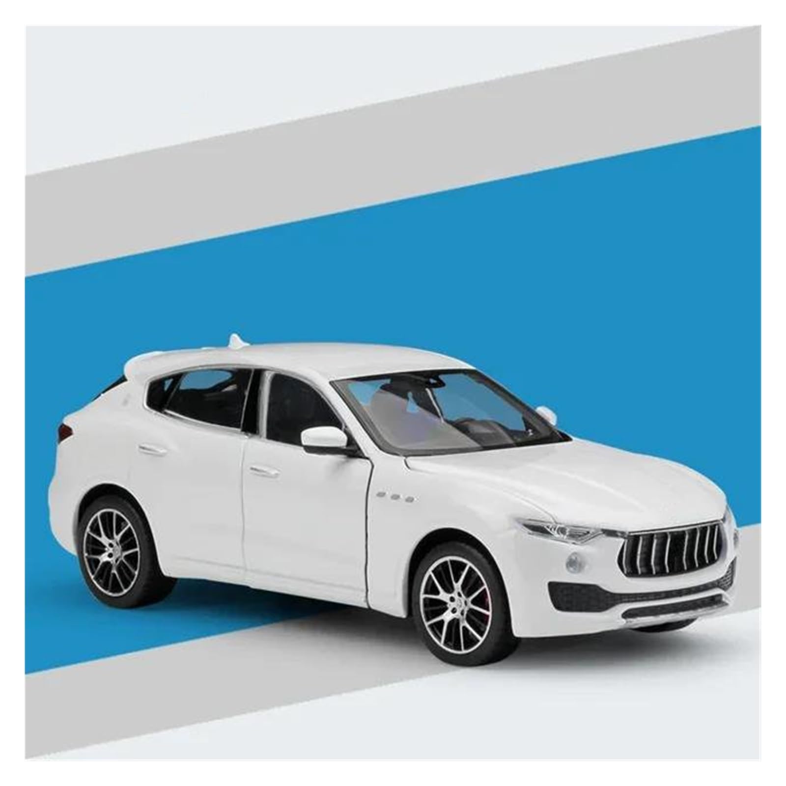 BANKOTO Diecast Car 1:24 For Maserati For Levante SUV Metal Diecast Model Vehicles Collections Collectible Model(White)