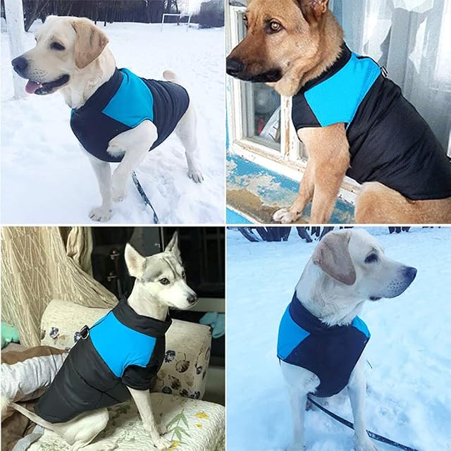 Foto 7 de 8 de Homieco Abrigo para Perros, Invierno Caliente Chaqueta para Mascotas Perros, Ropa Impermeable para Perros…