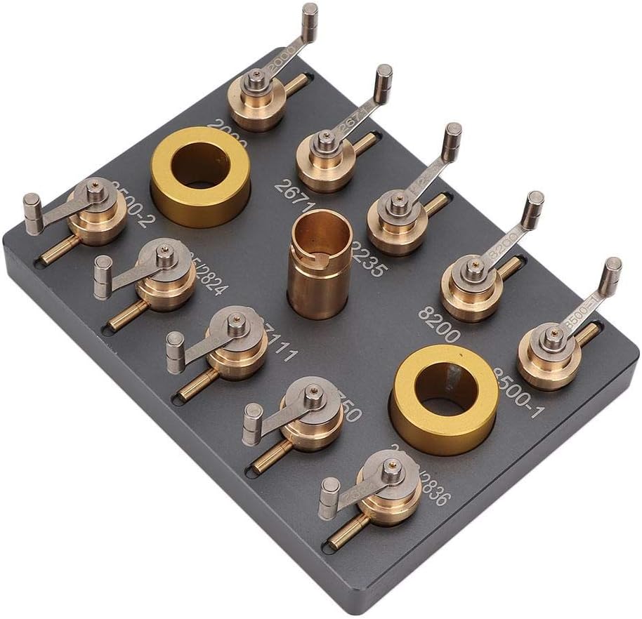 Watch Mainspring Winder Repair Tools, Alloy Steel Watch Winding Tool Accessories Wristwatch Repairing Kit