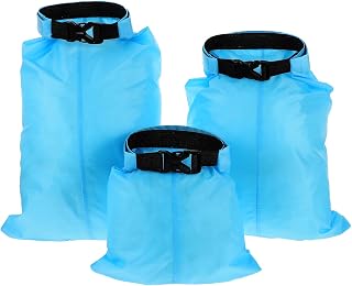 SEWACC Waterproof Dry Bag Storage Pouch Set Nylon 3pcs 1.5l 2.5l 3.5l
