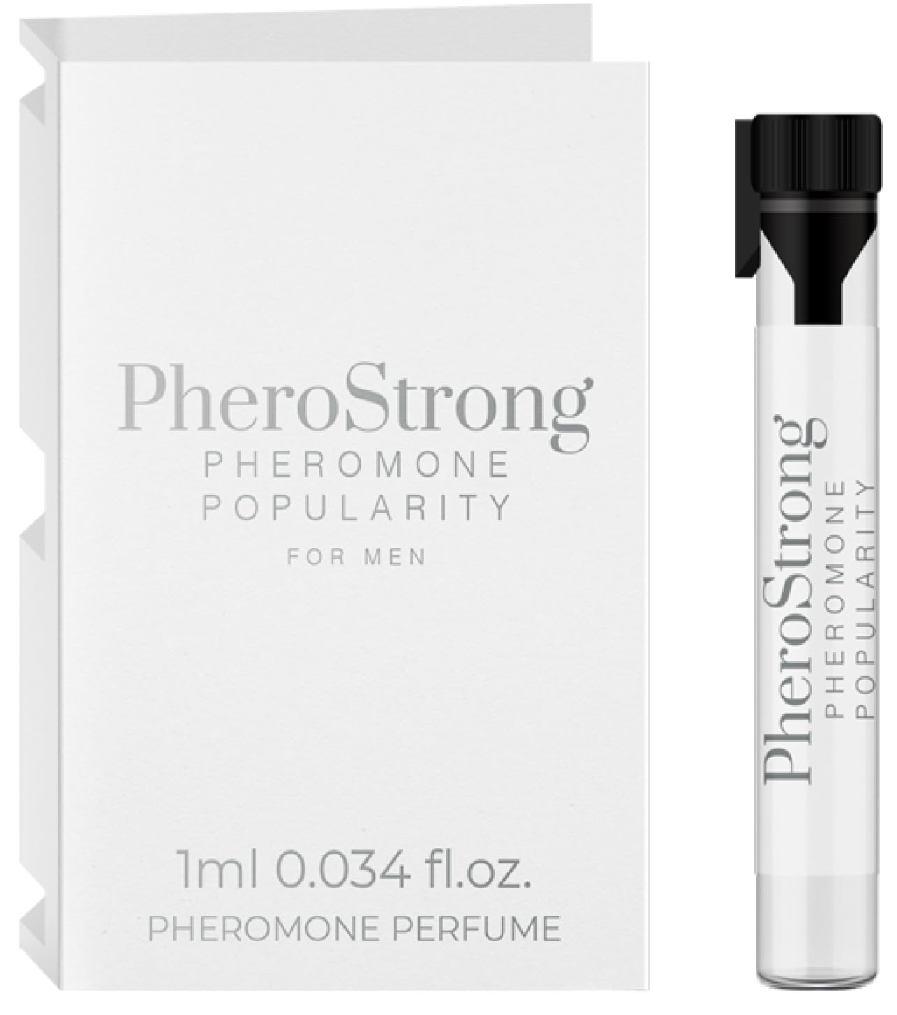 Popularity for Men - Extra Strong Sex Pheromones Perfume For Man to Attracted Woman long lasting cologne men - Feromonas para hombre atraer mujeres - Fragances Sampler Travel Size 0.034 oz
