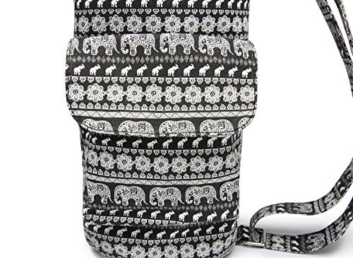 image for ELENTURE Yoga Mat Bag, Yoga Mat Carrier Full-Zip Exercise Yoga Mat Car