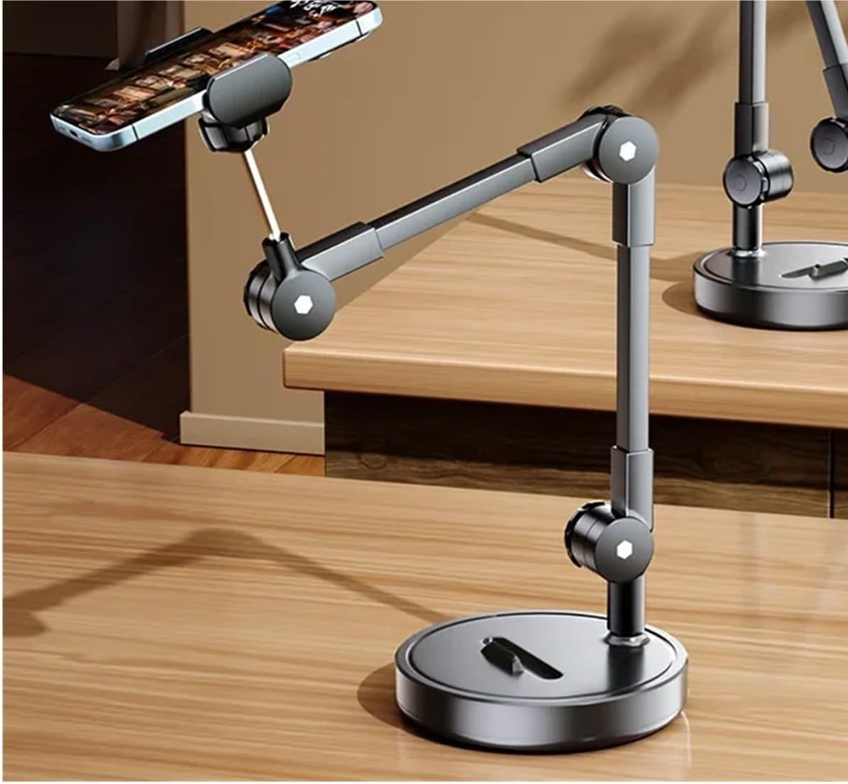 Mobile Phone Holder, Special Bracket for Overhead Shooting, Desktop Live, Recording Video, Unpacking Vlog(Other)