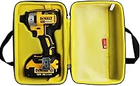 Vista 1 de Hermitshell Funda de viaje para destornillador de impacto DEWALT DCF887B/DCF888B/DCF845B20V MAX XR