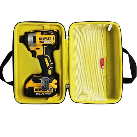 Hermitshell Travel Case for DEWALT DCF887B/DCF888B/DCF887BR 20V MAX XR Impact Driver
