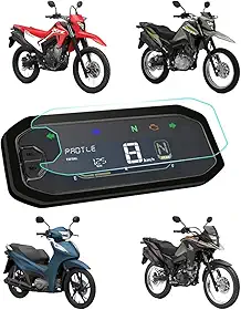 Película Para Painel Honda Biz/Tornado/CG160/Bros/XRE 2025 2026 Kingshield Nano Vidro