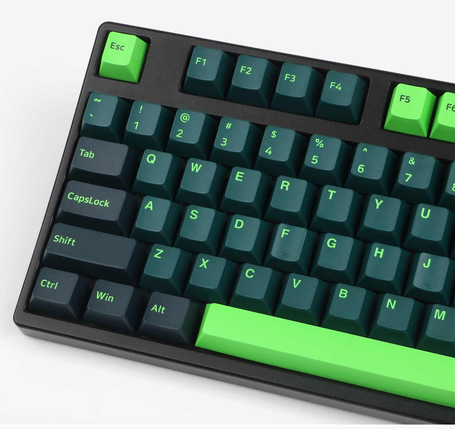 Amazon | ゲーミングキーキャップセット ダブルショット PBT キー 