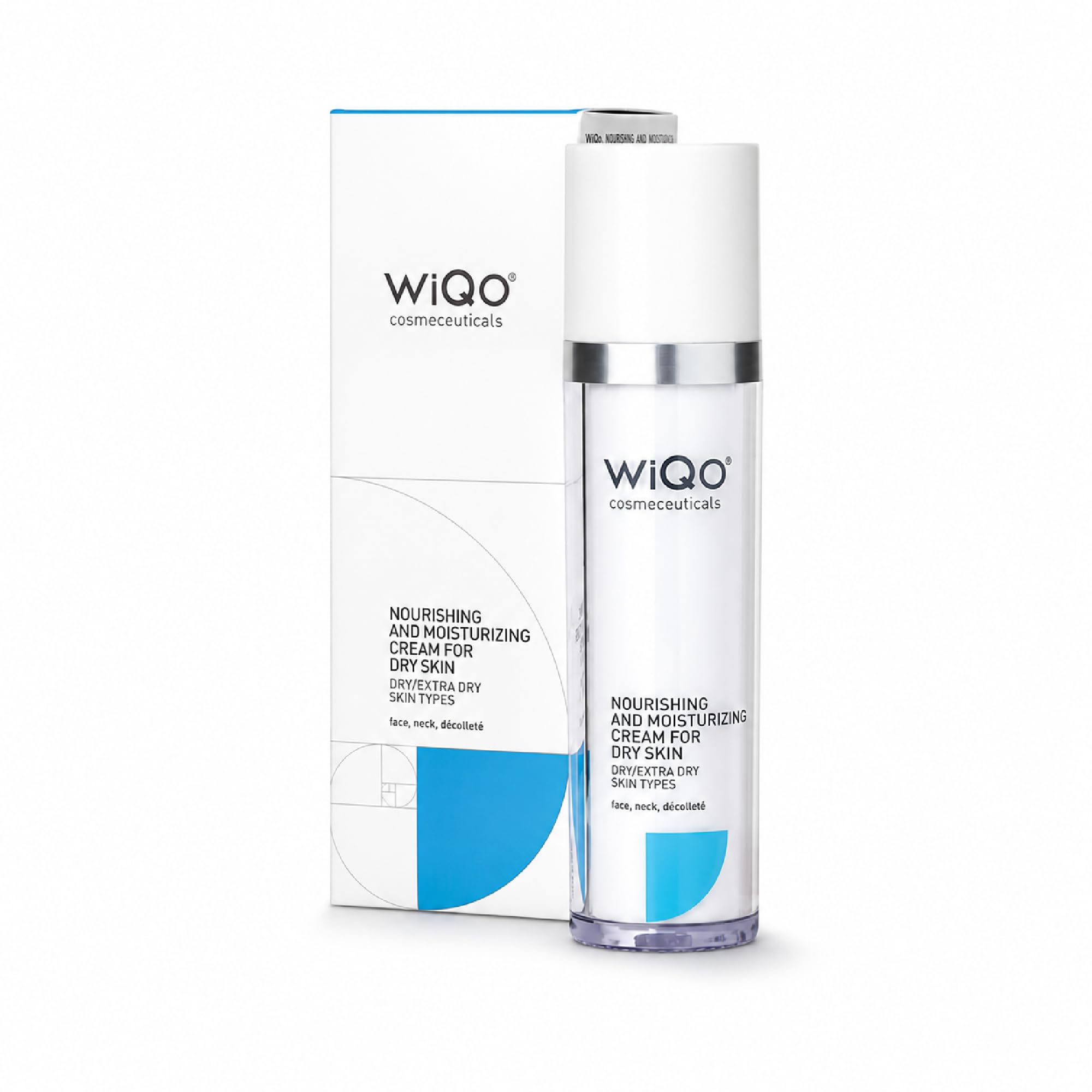 WiQo Moisturizing Face Cream 50ml – Feuchtigkeitscreme für trockene Haut – PRX-T33 Nachpflege, Repair, Hydration, Gesicht Hals Dekolleté