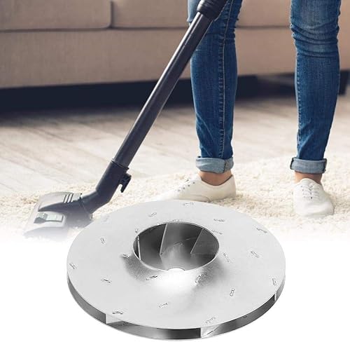 Miniatura 2 de TOPINCN Hogar aluminio aspirador motor giratorio ventilador cuchilla reemplazo accesorio para 3.425 in diámetro aspirador