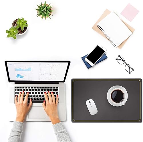 Miniatura 6 de WEHVKEI - Juego de 4 manteles individuales grises impermeables, lavables para interiores, mesa de comedor, hogar, cocina, cena, manteles