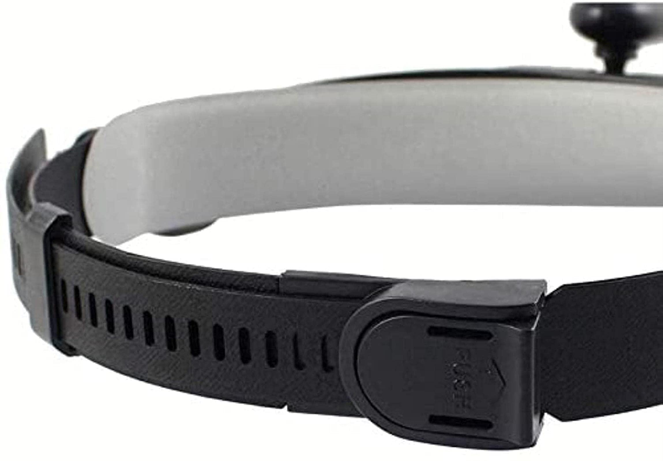 JOZZY Lupa,Lámpara de Diadema con reparación de LED Joyería de Lectura Casco Lupas 1.2X 1.8X 2.5X 3.5X