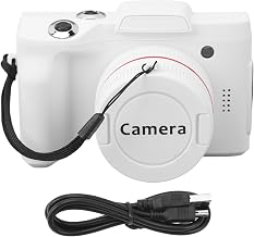 Digital Camera HD, Entry Level Video Vlogging with Flip Screen 16Mp for Beginners 16X Zoom Autofocus Portable Travel Stabilization Lightweight YouTube Teens Adults 3in