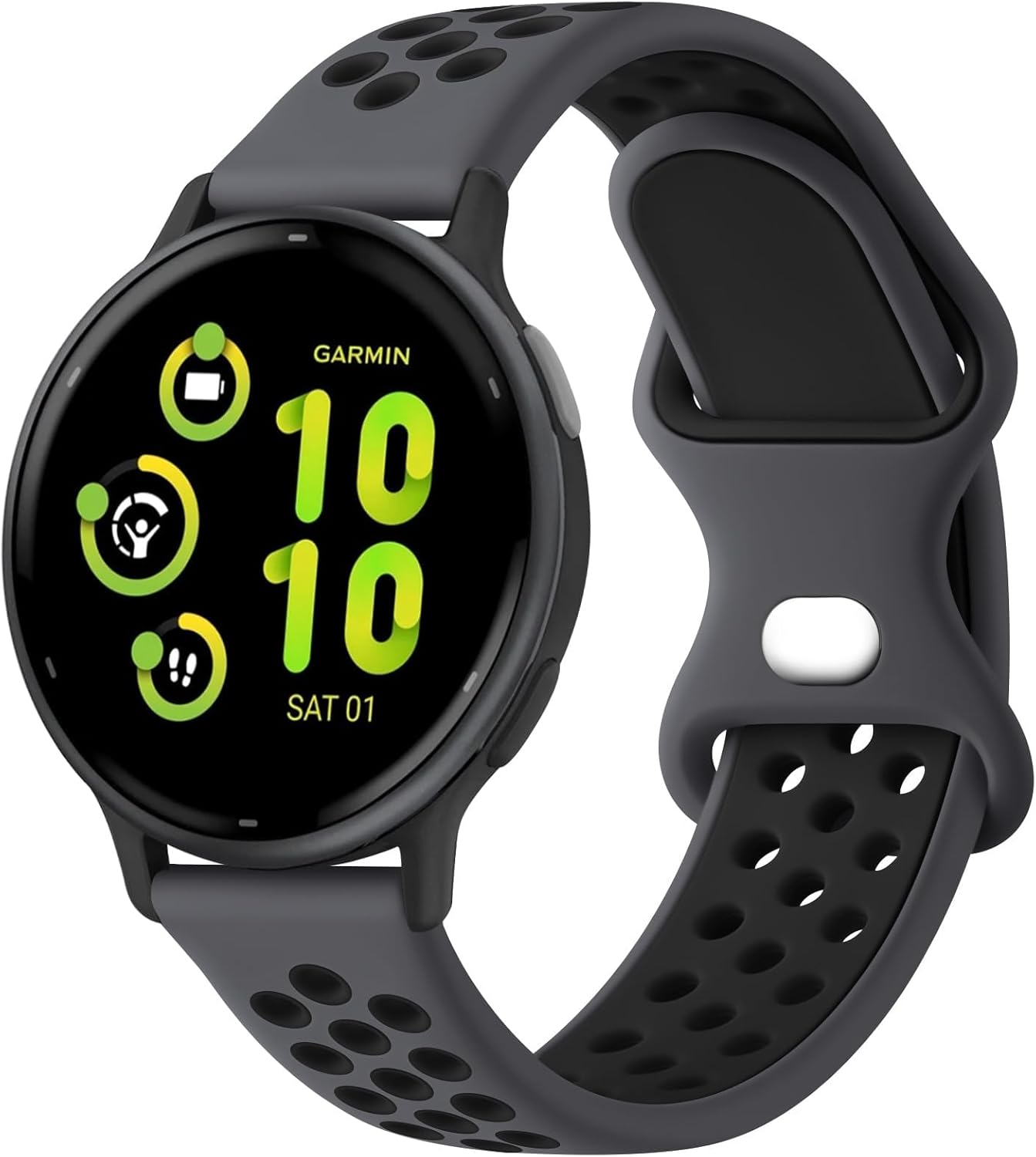 Correa de silicona suave para Garmin Vivoactive 5, Venu 2 Plus, Venu Sq