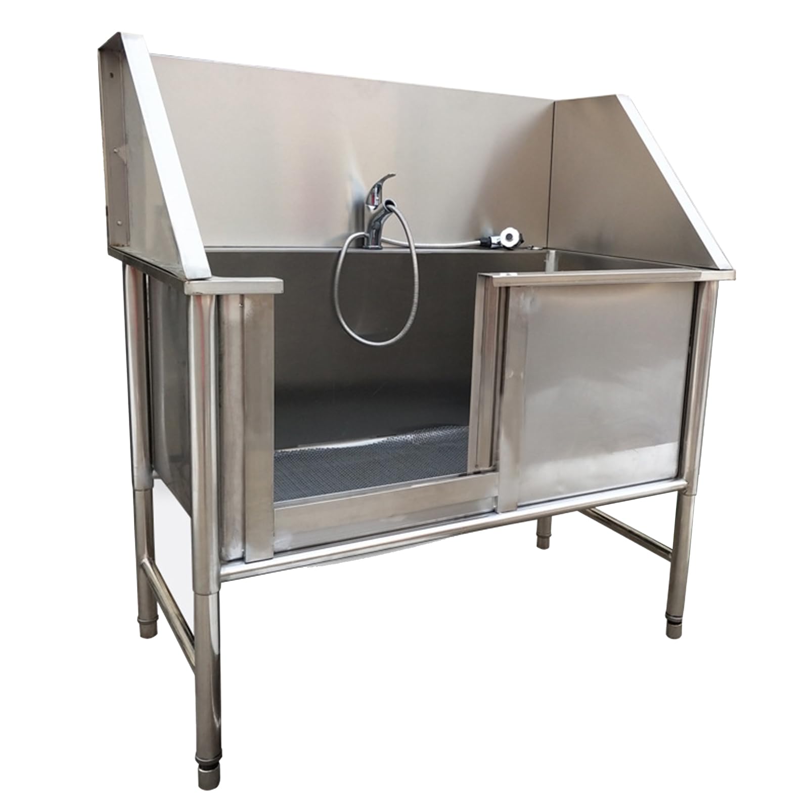 Vasca Da Bagno Professionale Per Toelettatura Di Cani Da Compagnia In Acciaio Inossidabile,Vasca Da Bagno Per Cani Di Grandi Dimensioni,Stazione Di Bagno Per Cani Per La Casa,Stazione Di Lavaggio(120c