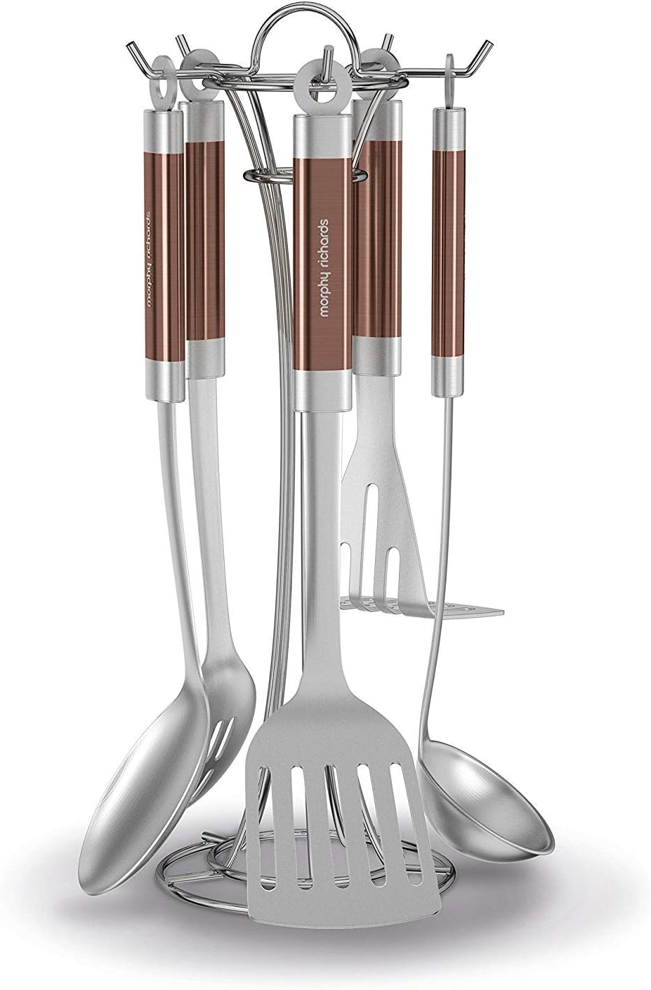 Morphy Richards 975055 Kitchen Utensil Set, Accents Range, Stainless