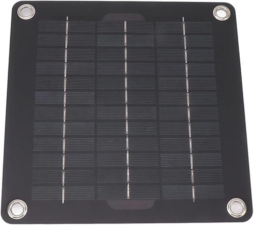 Miniatura 9 de Kit de panel solar, kit de panel solar portátil de 10 W, mantenedor de batería solar de 12 V con adaptador de encendedor de cigarrillos clip de