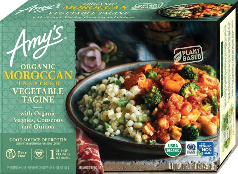 Amy's Kitchen Moroccan Vegetable Tagine Bowl, 9.15 Oz