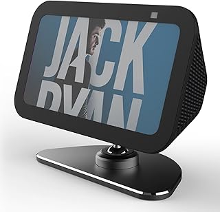 Adjustable Stand for Echo Show 5 (3rd Gen), Aluminum Smart Display Stand with Strong Magnetic, Full Anti-Slip Base, Tilt + Swivel, Compatible with Show 5 (3rd Gen)& iPhone 14