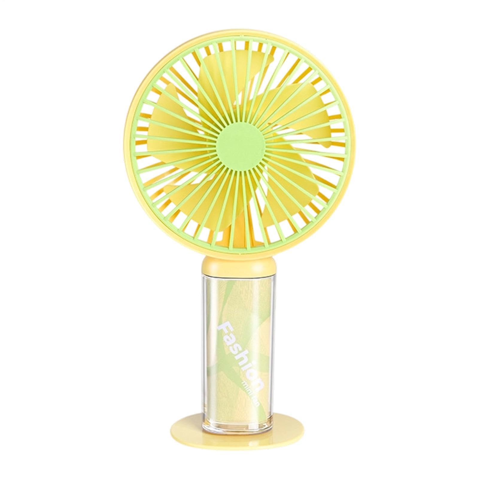 Ventilador de mano pequeño para playa, camping y vacaciones de verano
