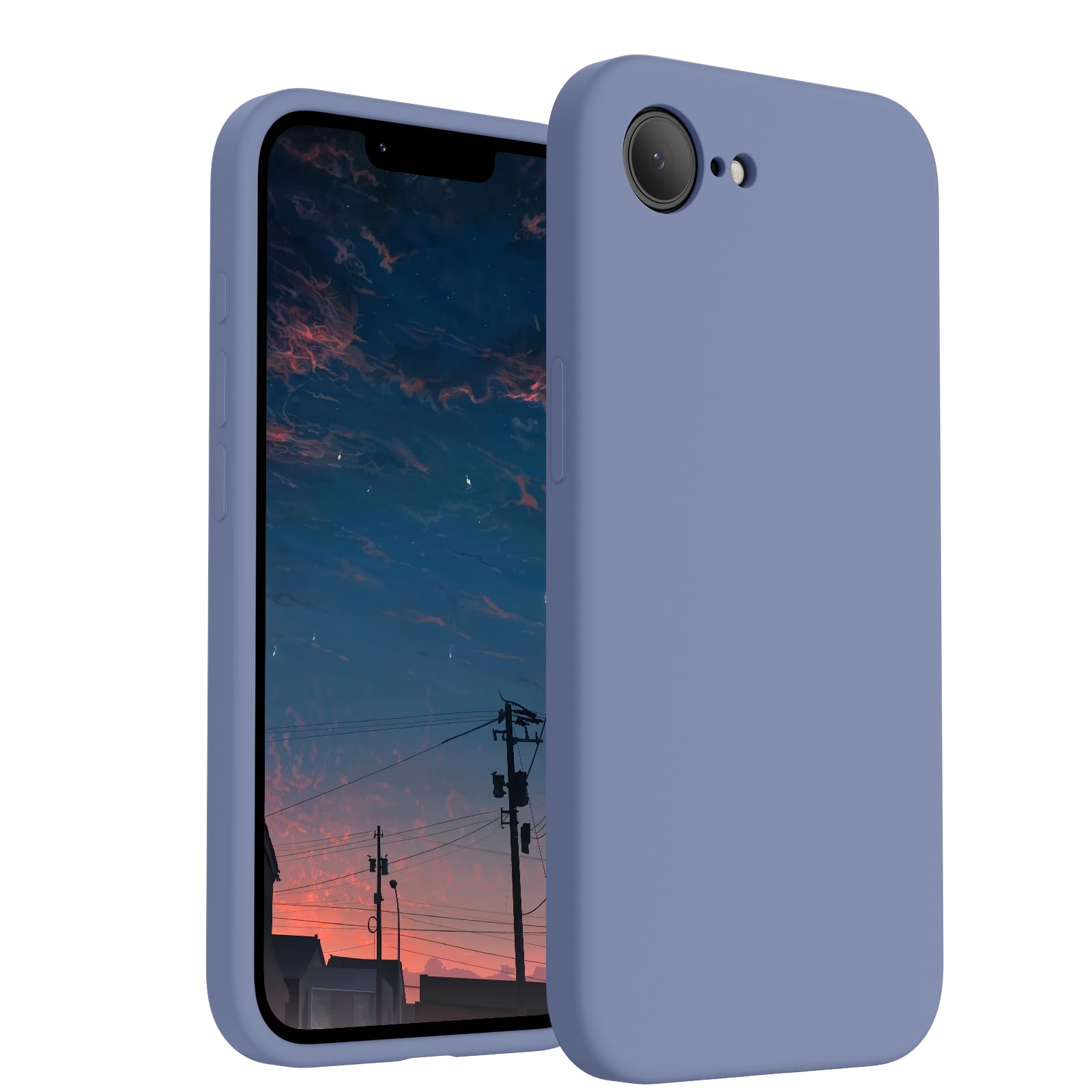 FireNova Magnetic for iPhone 17e Case/iPhone 16e Case,Lavender Gray