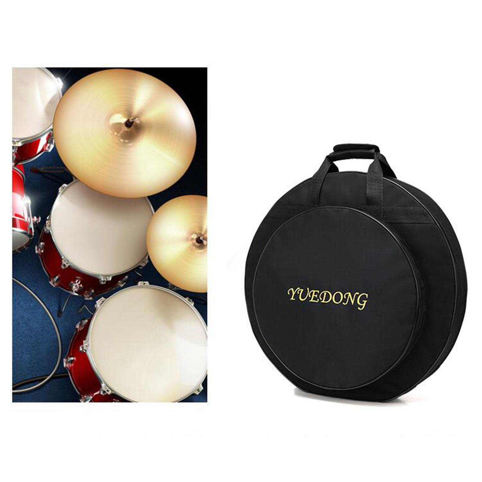 Amazon | シンバルケース 厚め 仕切り付き 防塵 楽器収納袋 | バッグ