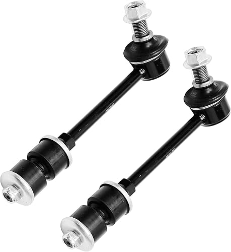 Miniatura 3 de Detroit Axle - 4 barras estabilizadoras para Toyota 4Runner FJ Cruiser Lexus GX470 2003-2018, reemplazo de barras estabilizadoras delanteras y