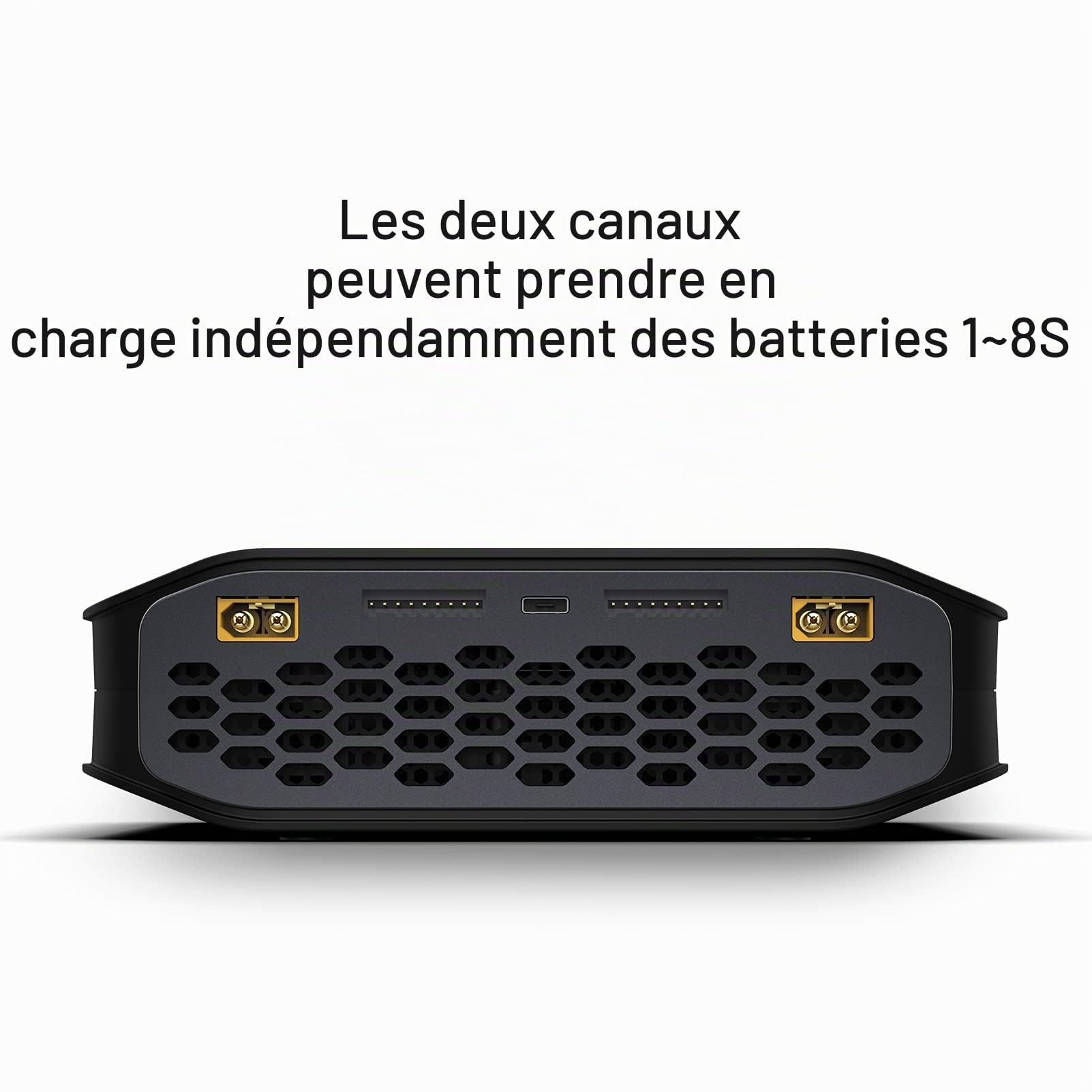 ISDT K4 Lipo Batterie Balance Chargeur Déchargeur AC 400W / DC 600Wx2 Dual Canal pour modèles RC Life/ Lilon/ LiPo 1-8S/ LiHv/ Pb/ NiMH Écran LCD numérique Contrôle APP Bluetooth (EU plug)