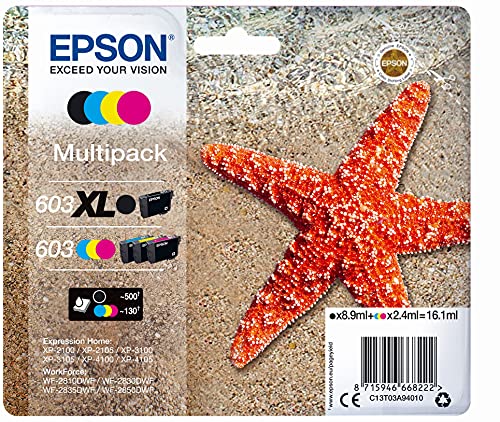 Cartuchos Recargables Epson 603 Xl Marca Epson