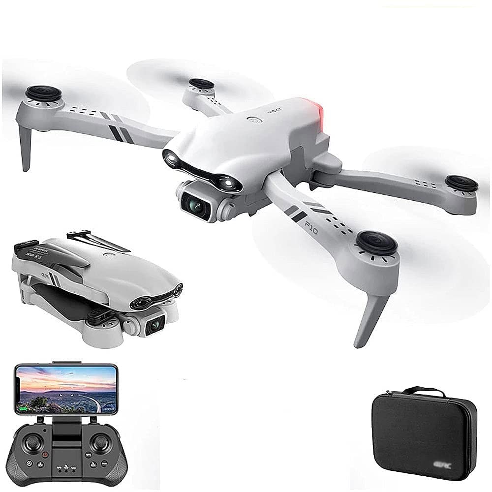 Droni con Fotocamera per Adulti 6K, GPS FPV Quadcopter 5G Pieghevole per Principianti con Ripresa Surround A 360°, Ritorno Automatico A Casa, Follow Me, 25 Minuti di Riproduzione/1 Batteria