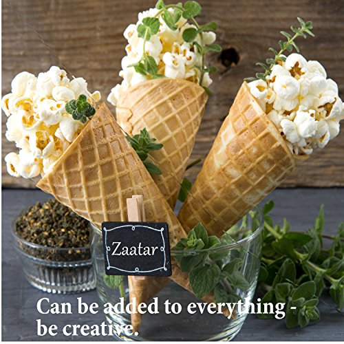 The Spice Way - Real Zaatar with Hyssop spice blend | 5 oz | (No Thyme that is used as an hyssop substitute). With sumac. No Additives, No Preservatives, (Za'atar/zatar/zahtar/zahatar/za atar)…