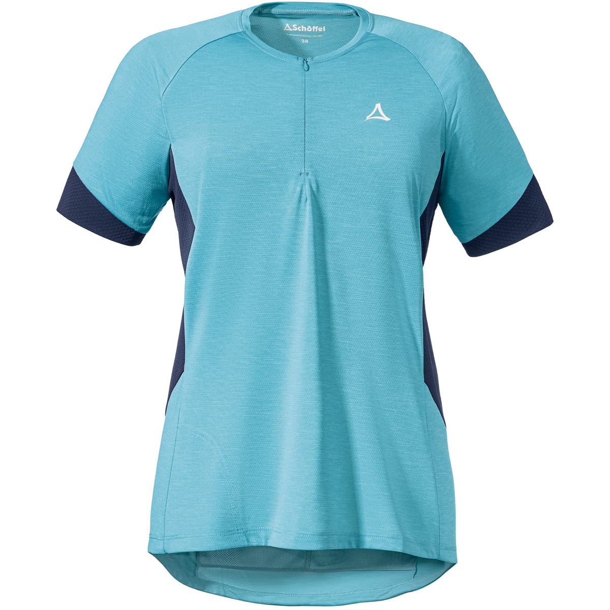 Schöffel Women's Auvergne L Shirt Hiking, Medium Turquoise, 36 (EU)