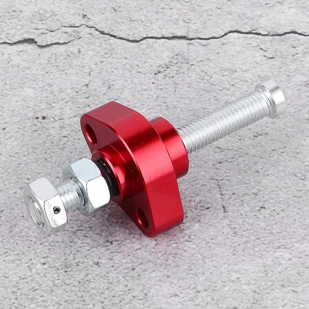 Yctze Tendicatena a camme, Guarnizione tendicatena tendicatena Componenti Moto Adatta per CBR600F F3 F4 F4i CBR900 RR CBR900F(Rosso)