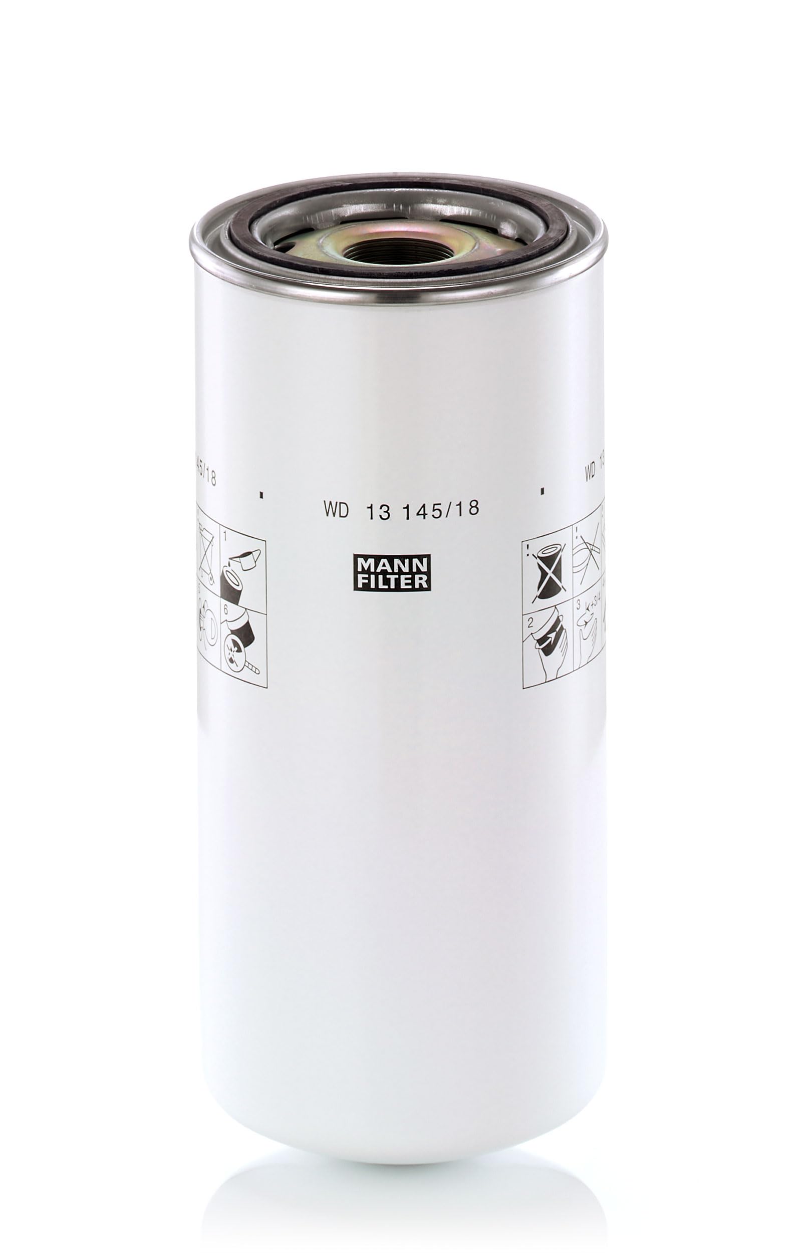 MANN-FILTER WD 13 145/18 Filtro de aceite - para Aplicaciones fuera de autopista