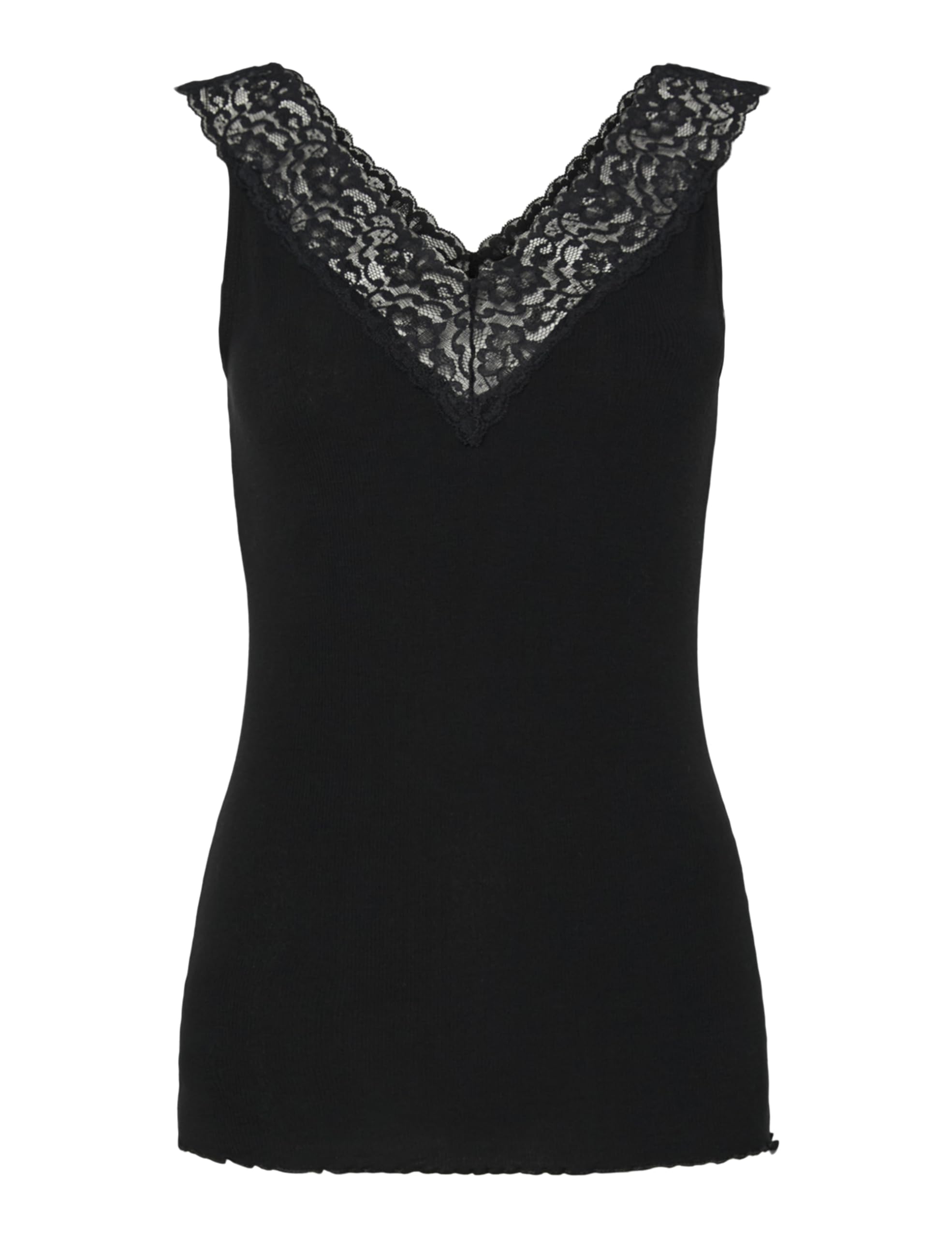 PIECES Female Tanktop Spitzenrand