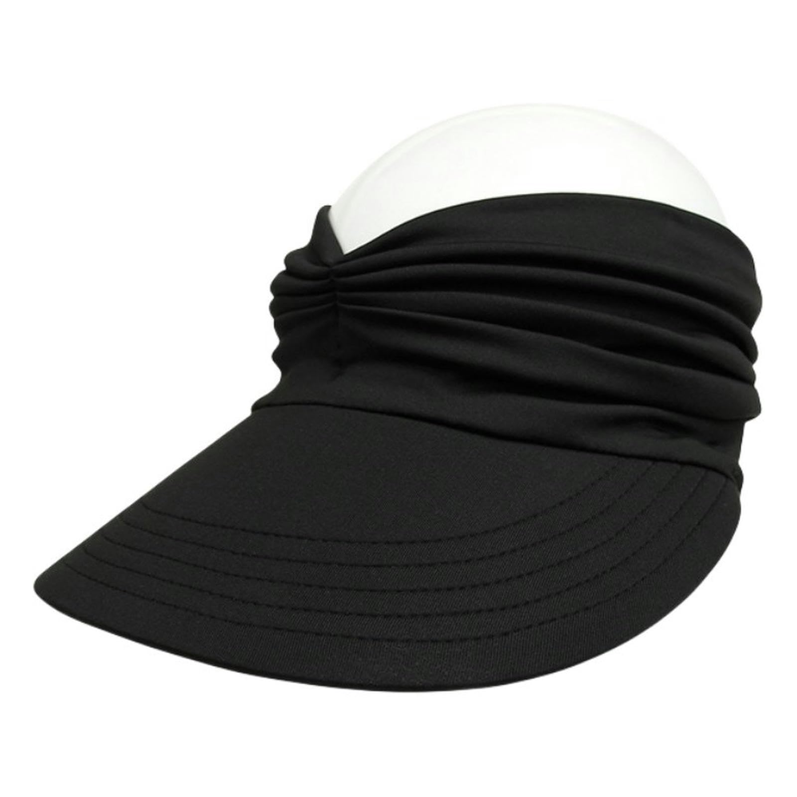 Chapeau de Soleil Chapeau Adulte Flexible pour Femmes Anti-UV Visor Largeur Visiteur