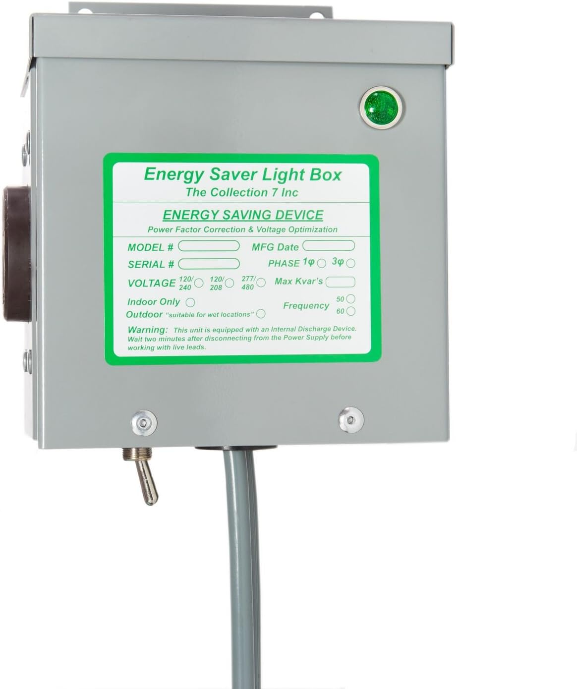 Amazon.com: Power Factor Correction Unit Dryer Unit 3 Prong 1300 AMP ...