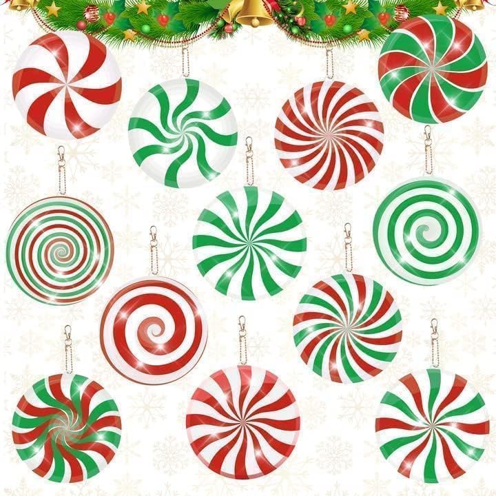 Miniatura 1 de clothmile Kit de 12 llaveros de diamantes de Navidad, caramelo de Navidad, diamante 5D, bricolaje, bricolaje, bricolaje, bricolaje, bricolaje,