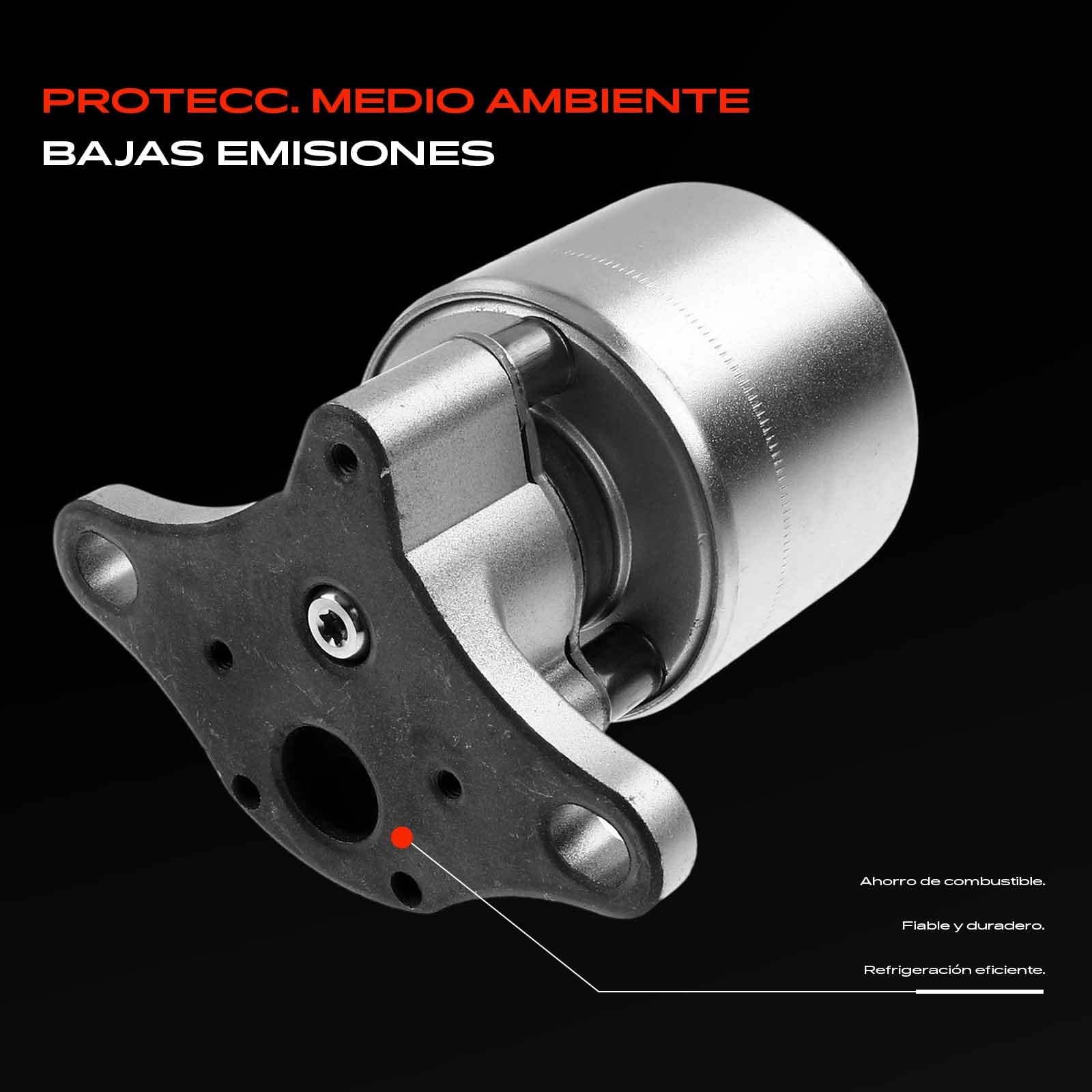 Frankberg Válvula EGR (válvula de recirculación de gases de escape) | Compatible con: Chispa, Caravana Astra G T98, Aveo/Kalos Hatchback T250 T255, Caravana Vectra B J96, Matiz M200 M250